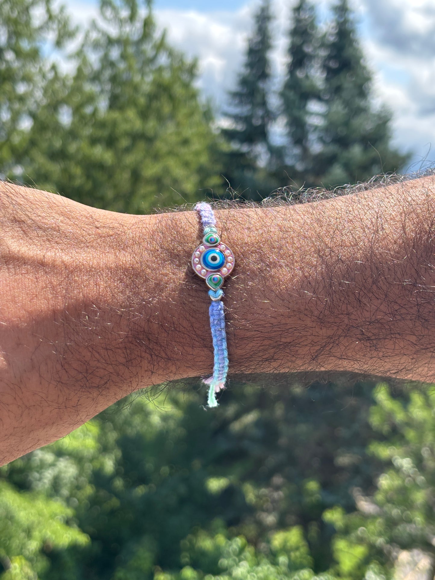 Evil Eye Rakhi Set