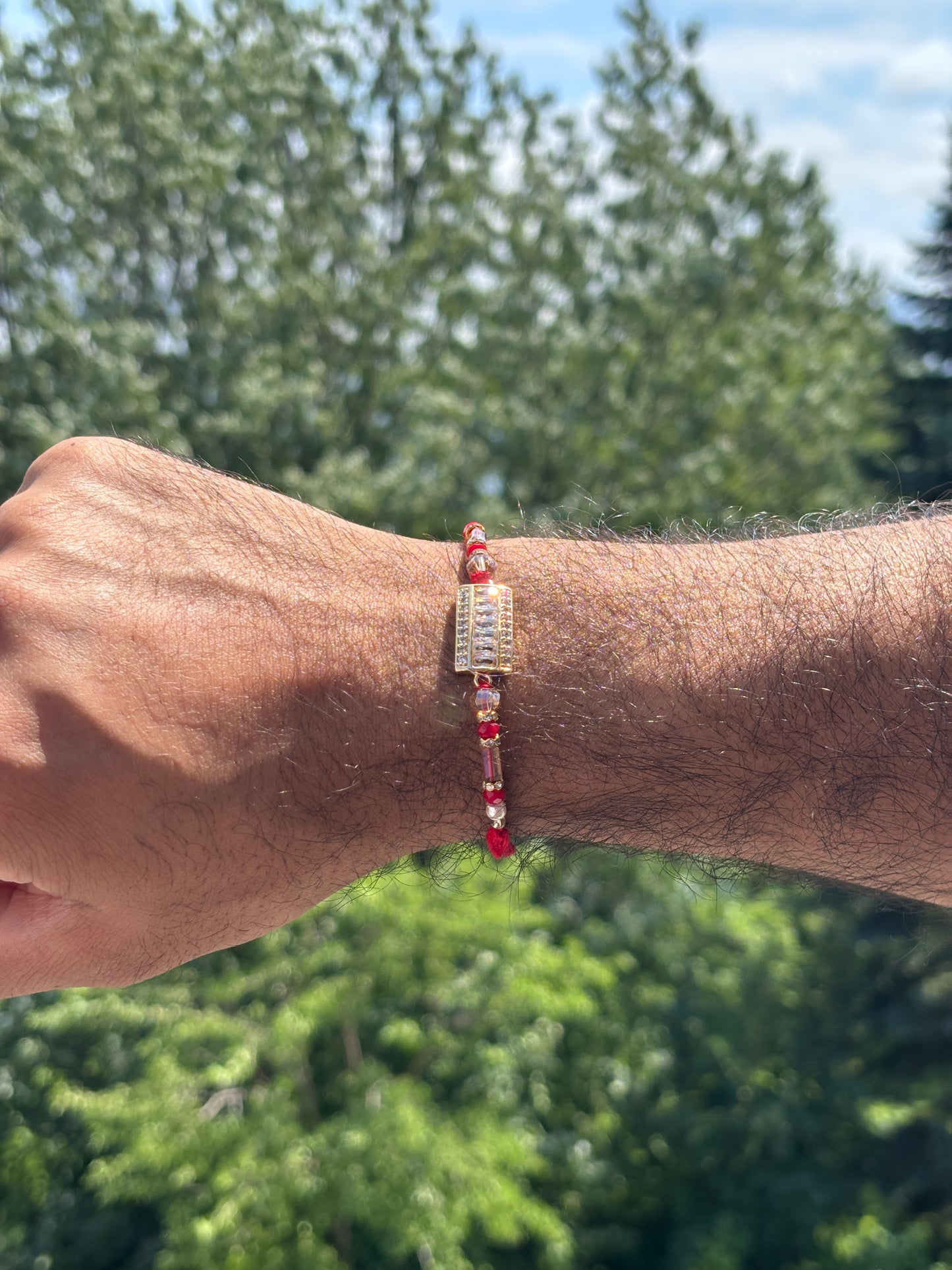 AD baguette Rakhi