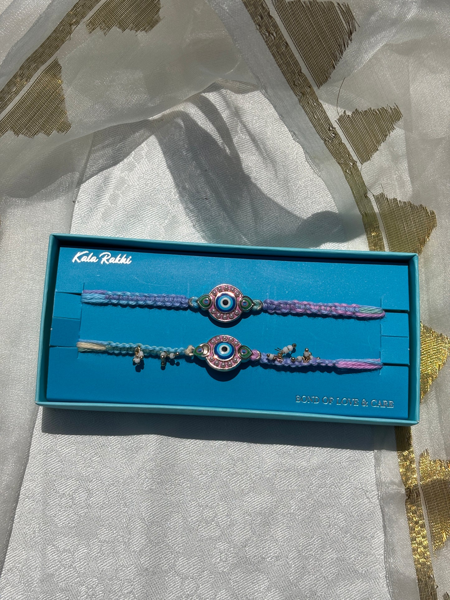 Evil Eye Rakhi Set