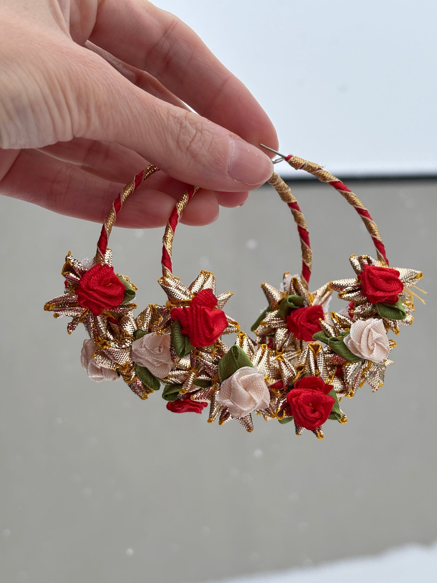 Floral Hoops