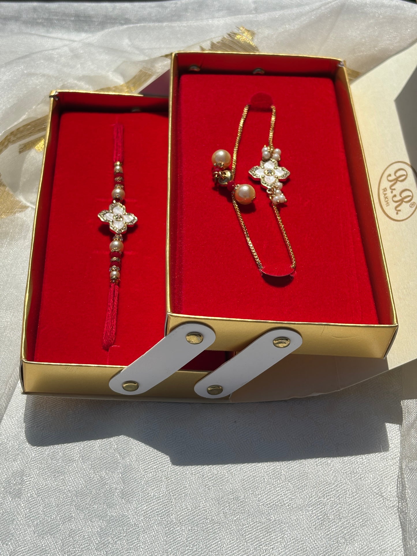 VC Mother Of Pearl Designer Rakhi