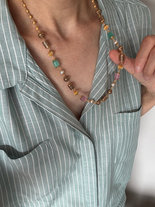 Stone matar Chain