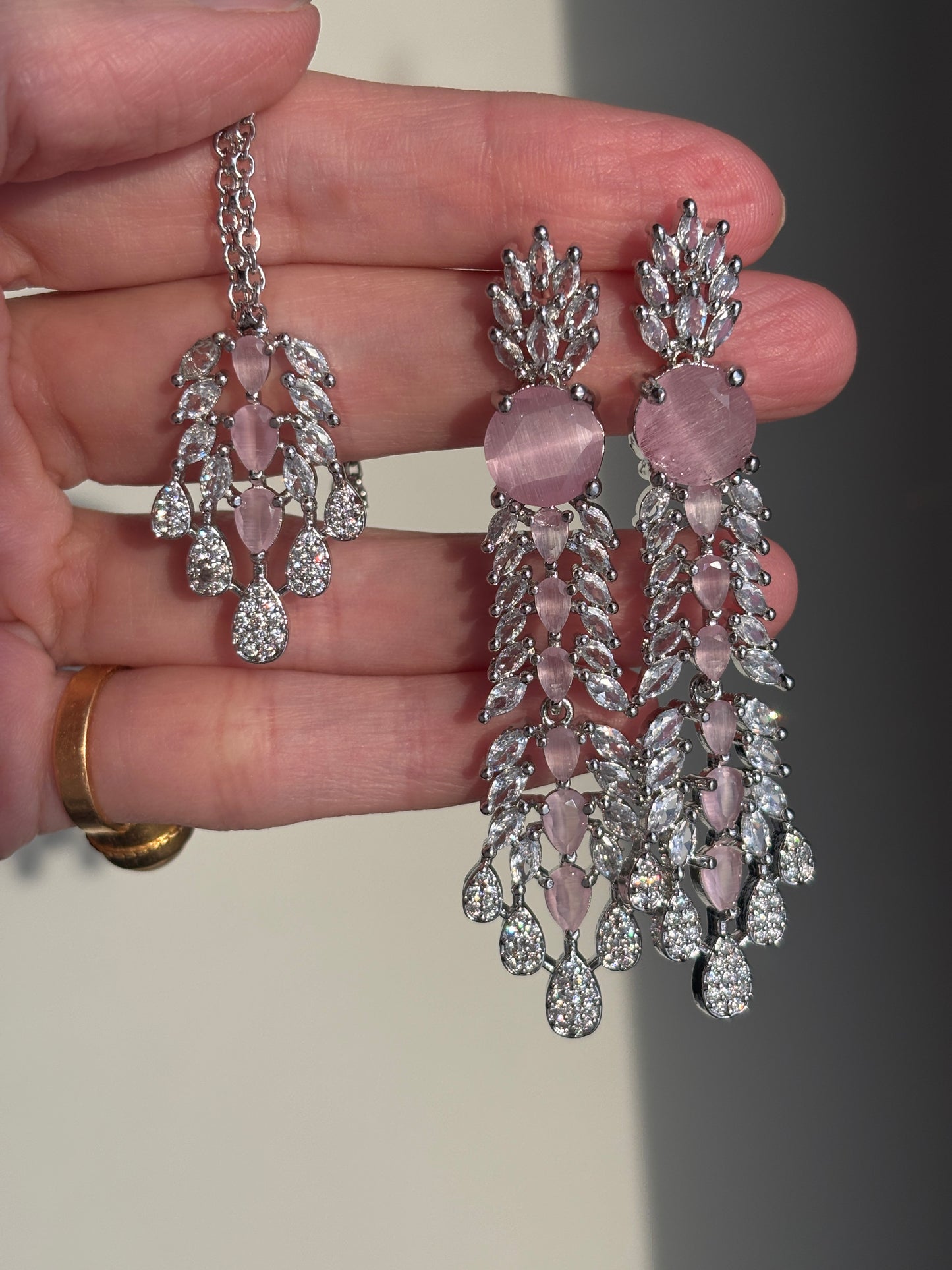 Bvlgari Inspired CZ Set