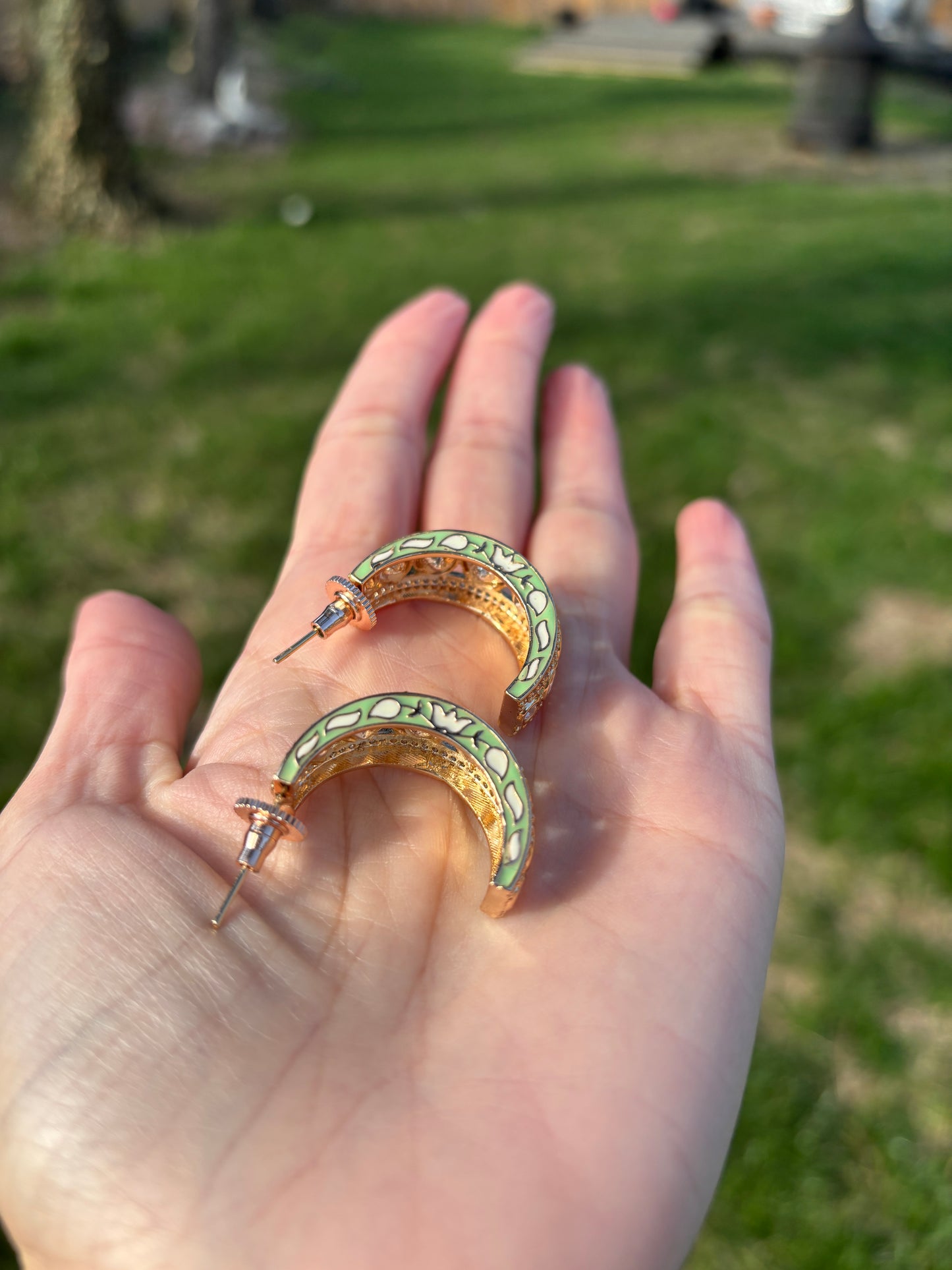 Polki Hoops