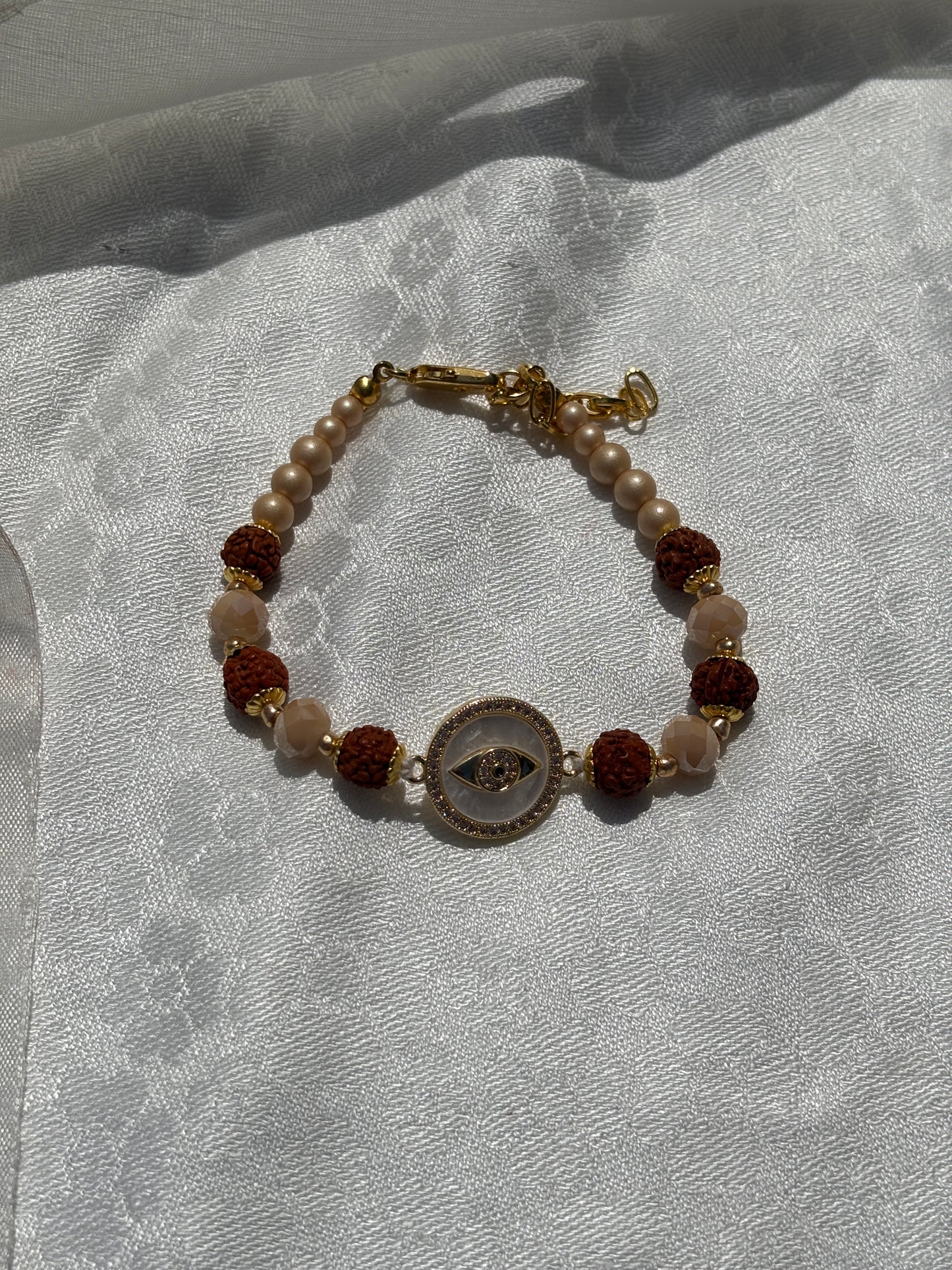 Rudraksh Evil Eye Rakhi or Bracelet