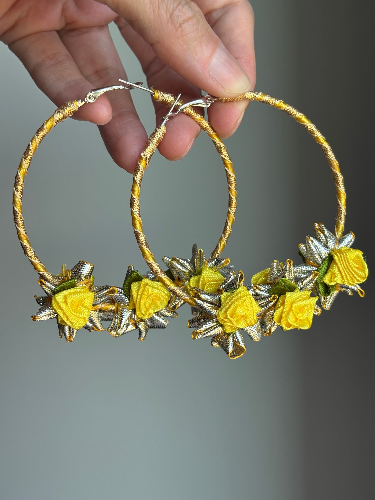 Floral Hoops