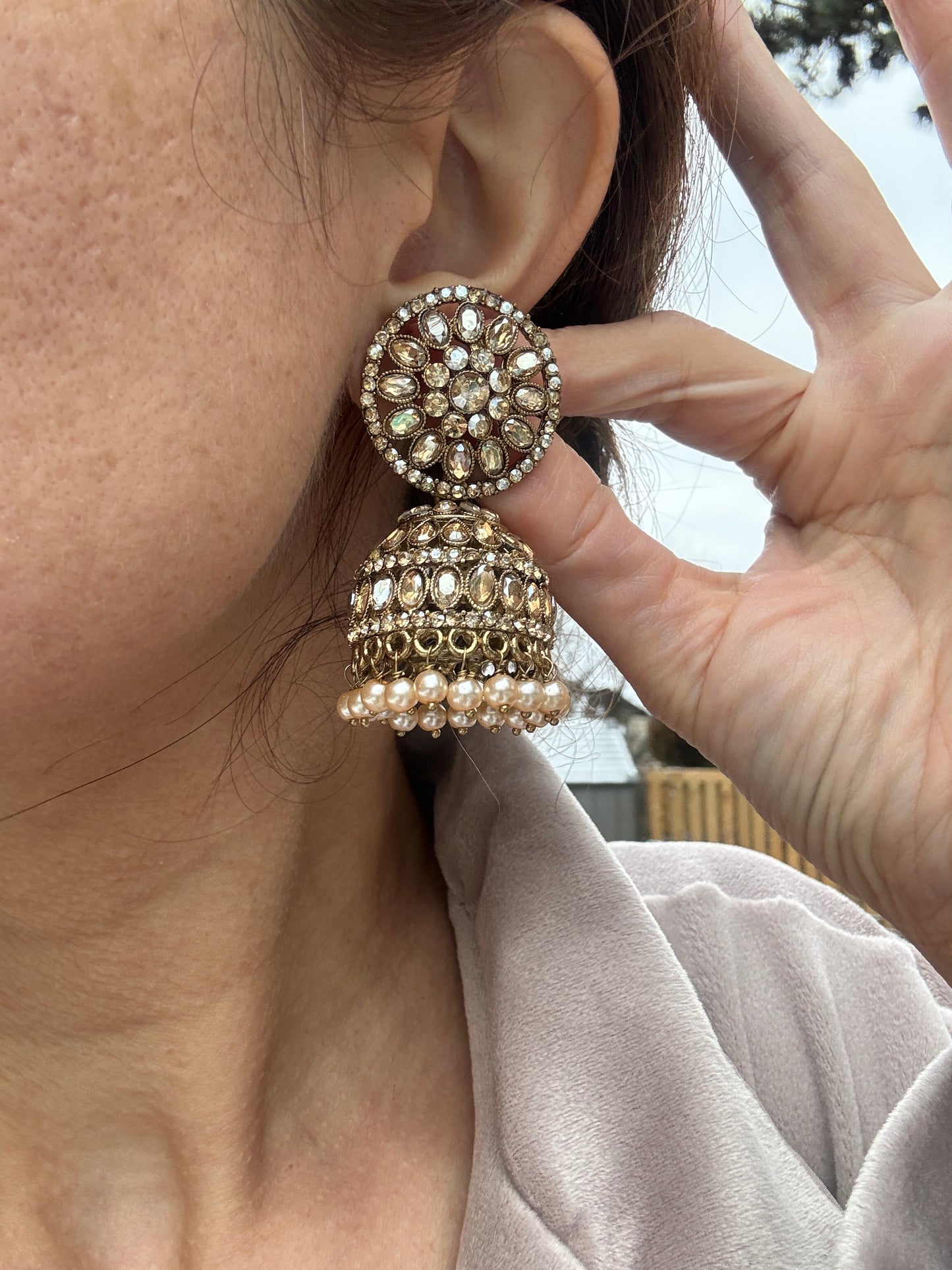 Nisha Earrings Tikka