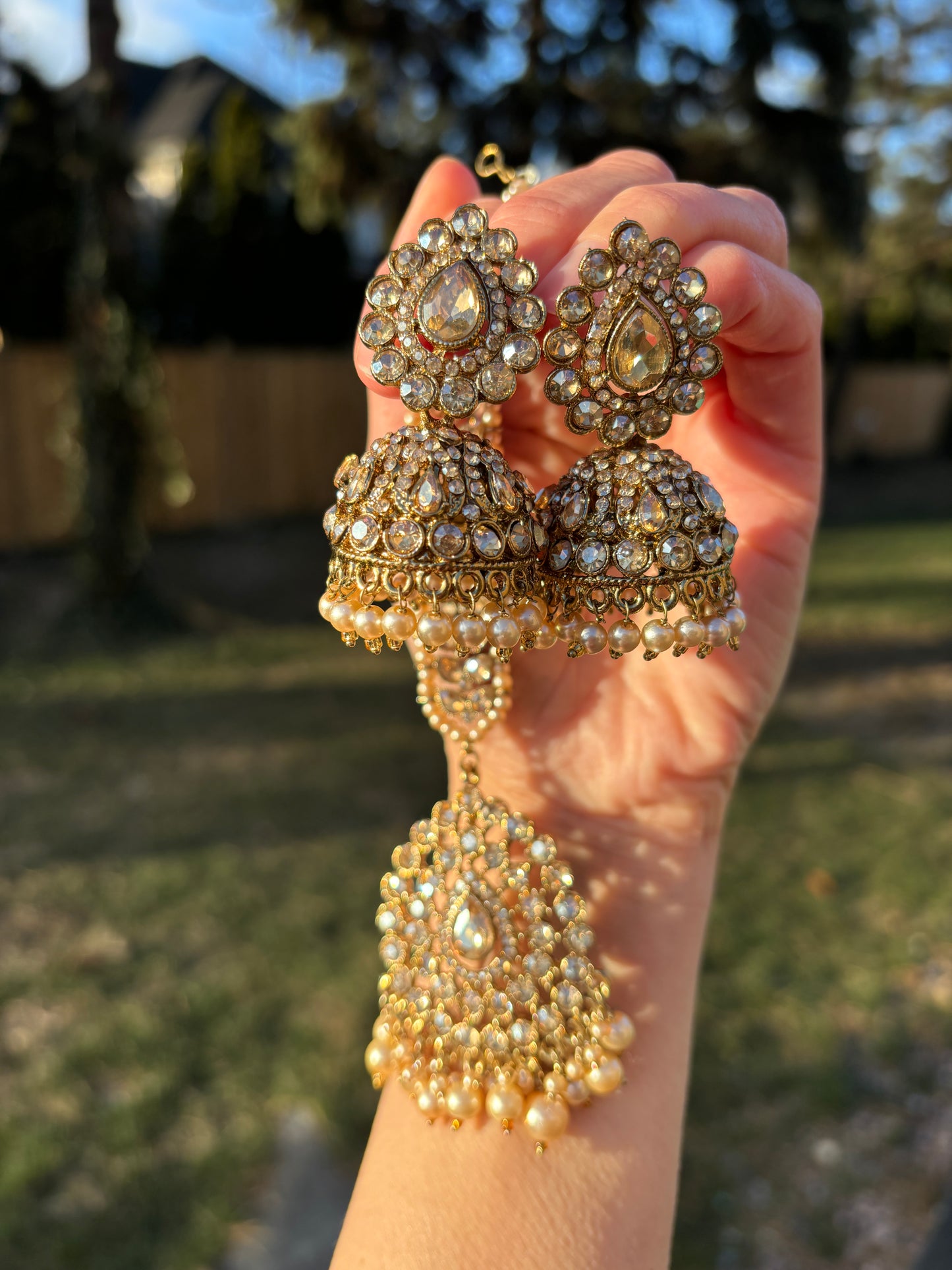 Pihu Earrings Tikka