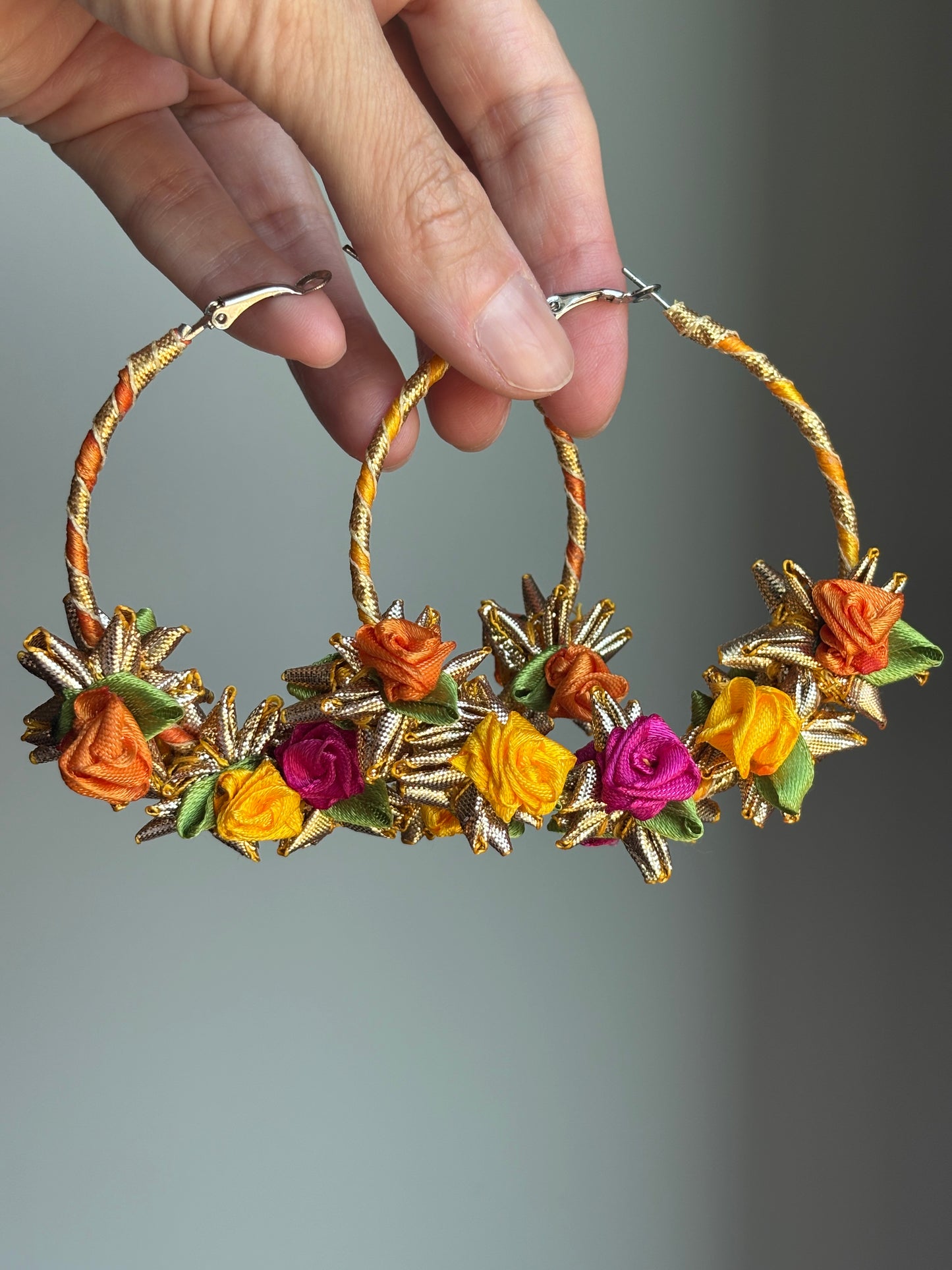 Floral Hoops