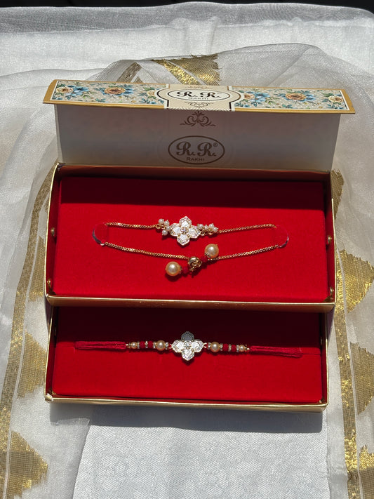 VC Mother Of Pearl Designer Rakhi