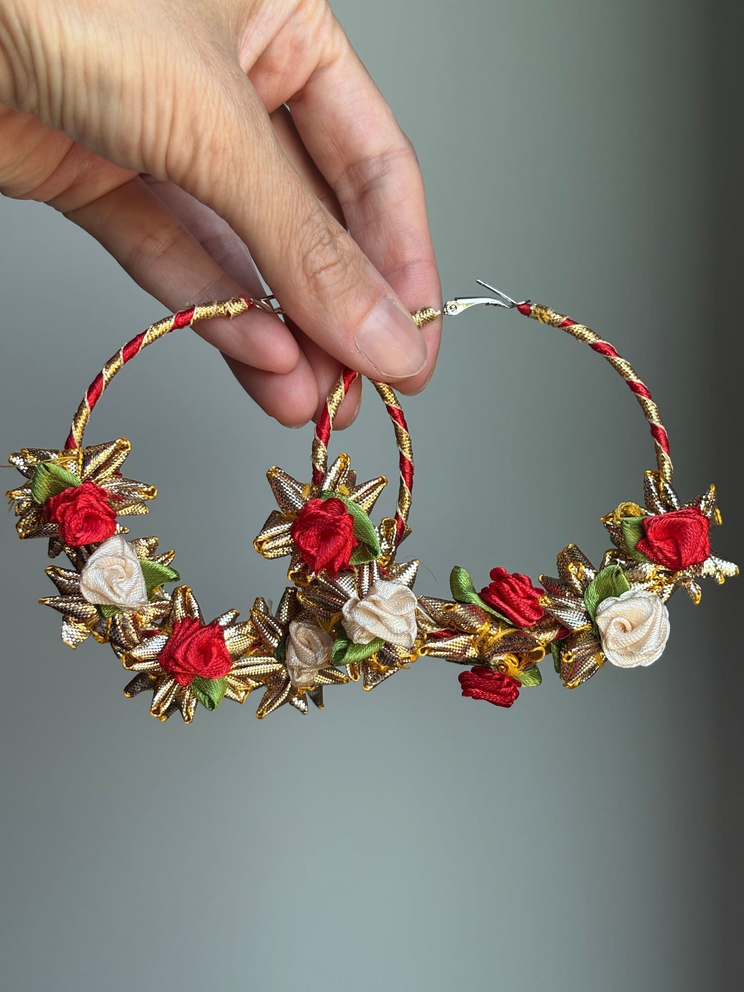 Floral Hoops
