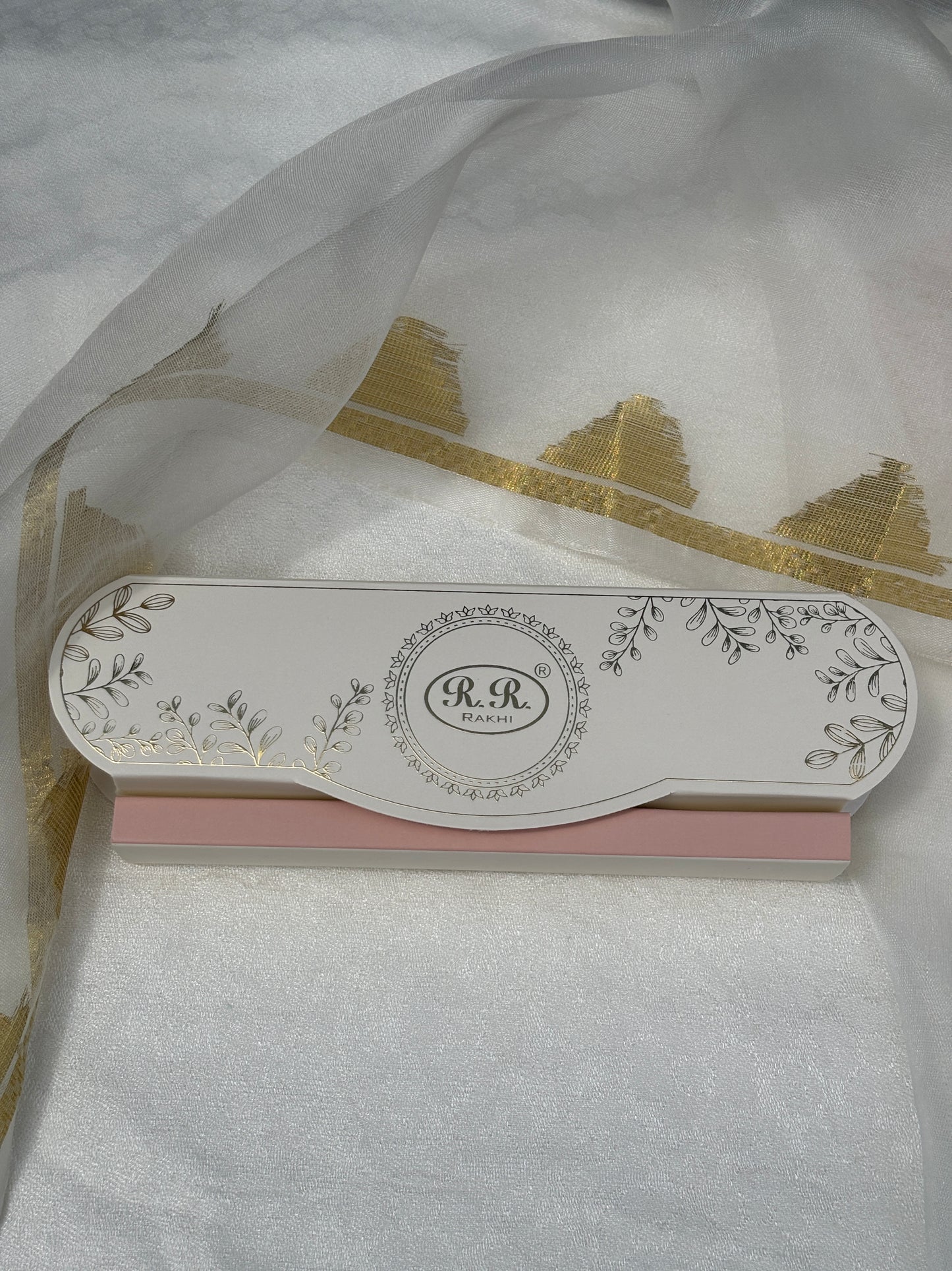 Floral Diamond Rakhi