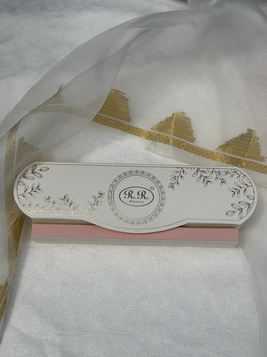 Floral Diamond Rakhi