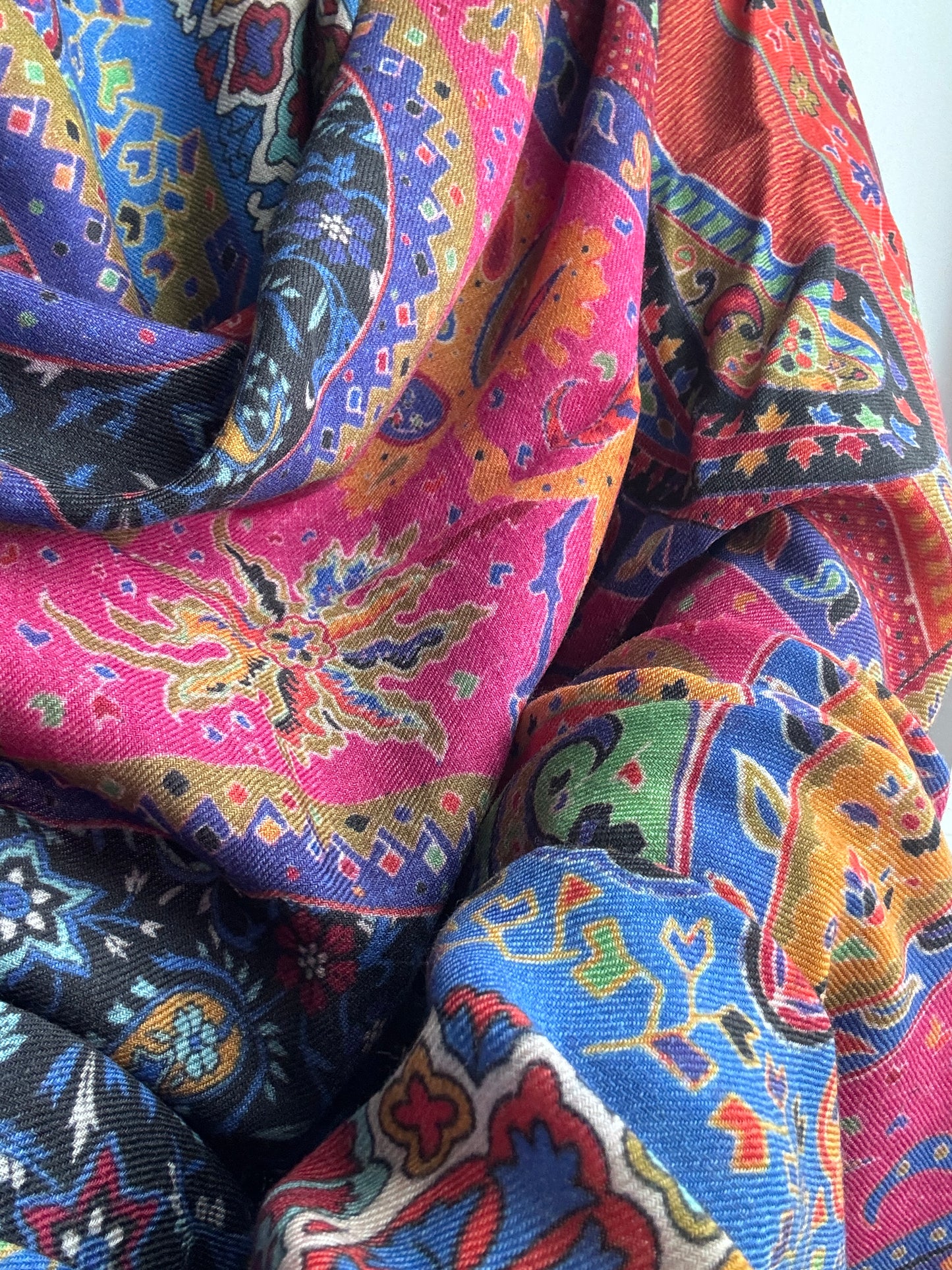 Kalamkari Pashmina Shawl