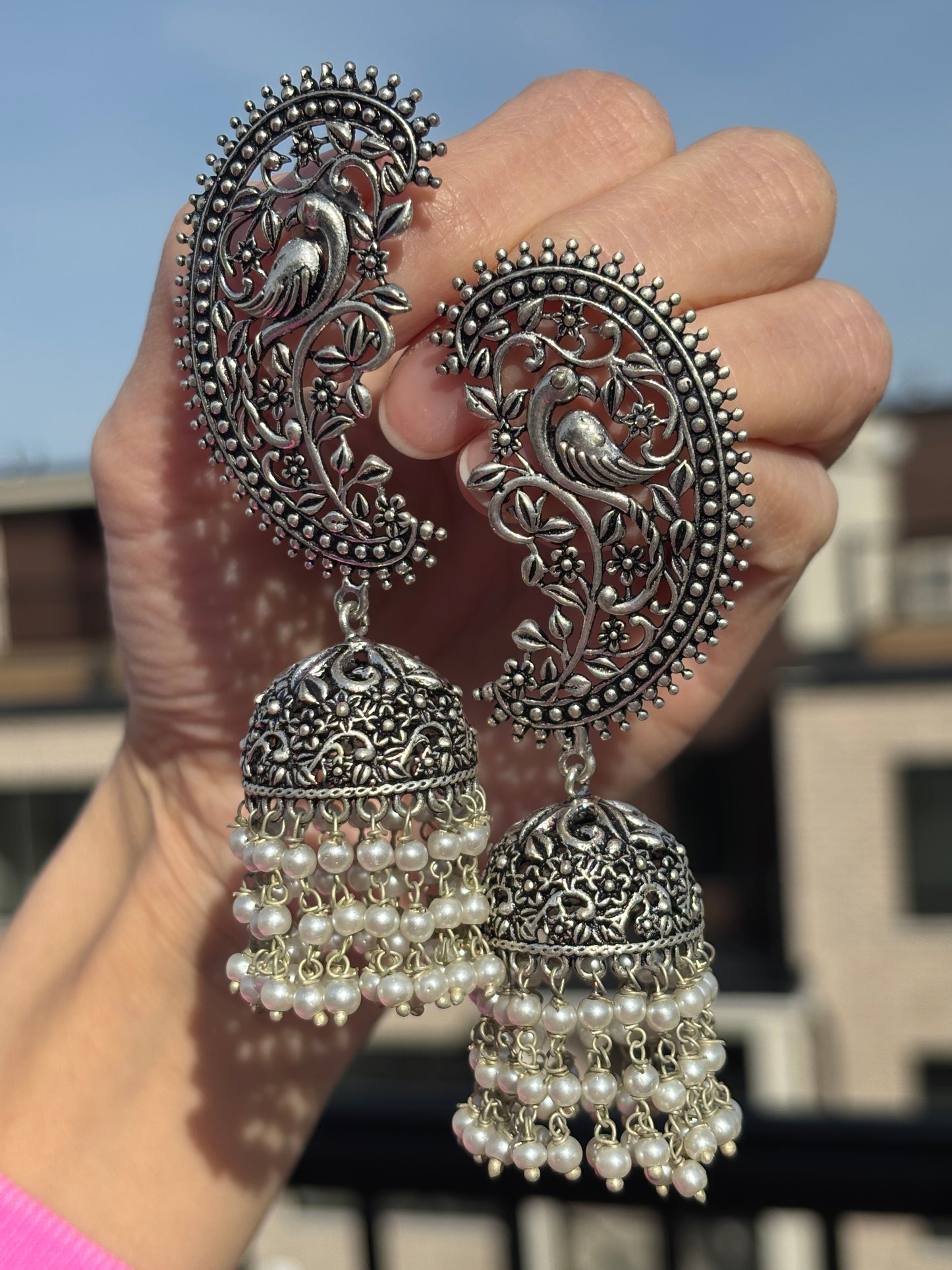 Mor Earrings